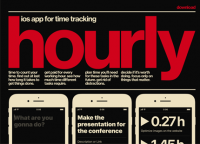 Hourly, time and task manager