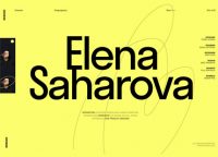 Portfolio of Elena Saharova