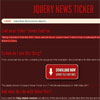 jQuery News Ticker