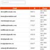 jQuery ajax quickSearch