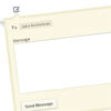 jQuery Private Messaging Modal Box