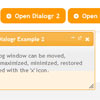 jQuery Dialogr a dialog box with extra features