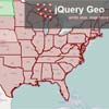 jQuery Geo - an interactive mapping plugin