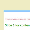 Display Slide OutBox depend up on Content using HTML and jQuery