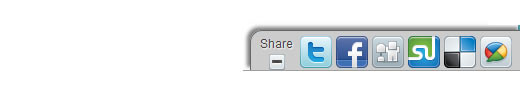 jQuery Social Share Toolbar jQuery Social Share Toolbar