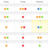 A clean calendar in CSS3 & jQuery