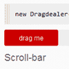 Dragdealer JS : JavaScript 2D drag and Tap Plugin with Demo