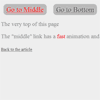 jQuery Effect smooth scroll with Demo