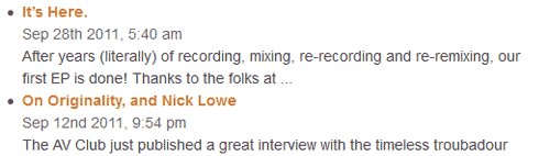 PaRSS : jQuery RSS Feed Plugin PaRSS : jQuery RSS Feed Plugin