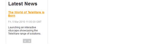 jQuery RSS Slider jQuery RSS Slider