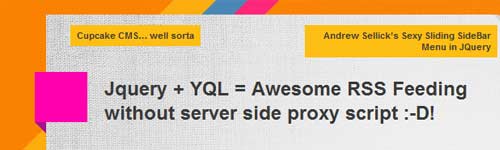 RSS Feeding without server side proxy script with jQuery & YQL RSS Feeding without server side proxy script with jQuery & YQL