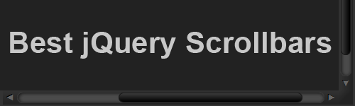 jQuery Scrollbar plugin with examples