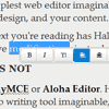 Hallo.js : In-Place Rich editor for jQuery UI