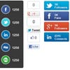 jQuery Floating Social Share Plugin: floatShare