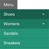 jQuery Responsive & Multi-Level Navigation