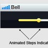 CSS3 jQuery Animated Steps Indicator for Mobile