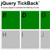jQuery TickBack : Plugin to animate the filtering of a list