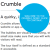 Crumble : jQuery Feature Tour