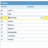 jqGrid Inline Editing With jQuery Autocomplete FlexBox