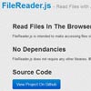 FileReader.js : lightweight wrapper for the JavaScript FileReader interface