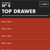 Top Drawer : A smooth dropdown menu with jQuery & CSS3
