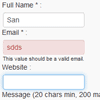 Parsley.js : jQuery Powerful forms validation