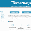 scrollNav : jQuery plugin for building a scrolling Side Nav
