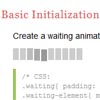 jQuery Waiting - spinners and animations