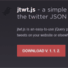 jtwt.js : A simple jQuery plugin for the twitter JSON API