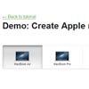 Create Apple navigation using jQuery Greensock