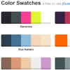 jQuery Color Swatches