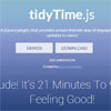 tidyTime.js : jQuery plugin for Friendly way of Displaying Time Updates