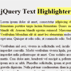 jQuery Text Highlighter Plugin