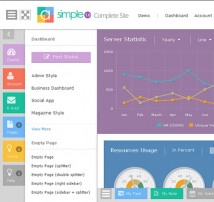 A Simple Complete Site
