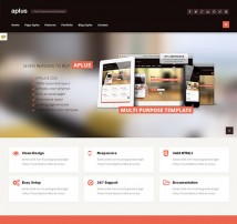 Aplus - Responsive Multipurpose Joomla Template