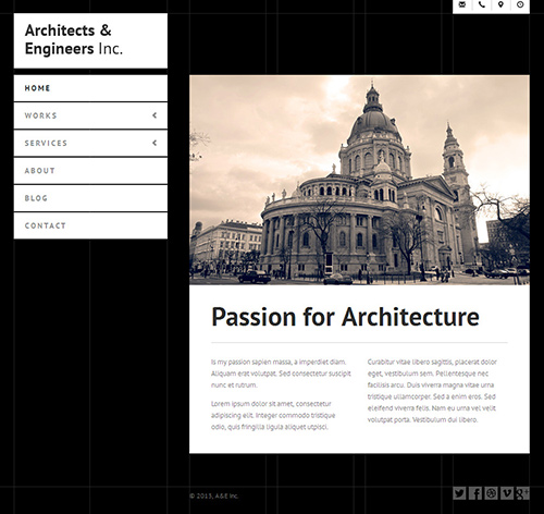 Architects & Engineers – One-Page and Multi-Page