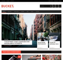 BUCKET - A Digital Magazine Style WordPress Theme