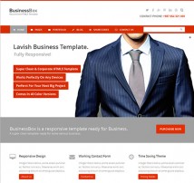 BusinessBox - Responsive Business WordPress Theme