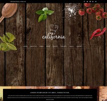 California - Restaurant Hotel Bar WordPress Theme