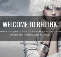 RedInk - Responsive HTML5 Template