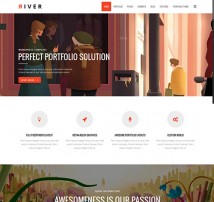 River - Retina Multi-Purpose WordPress Theme
