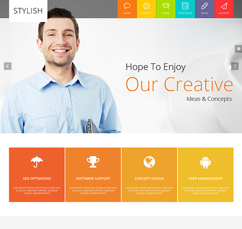 STYLISH - Metro Multi-Purpose WordPress Theme