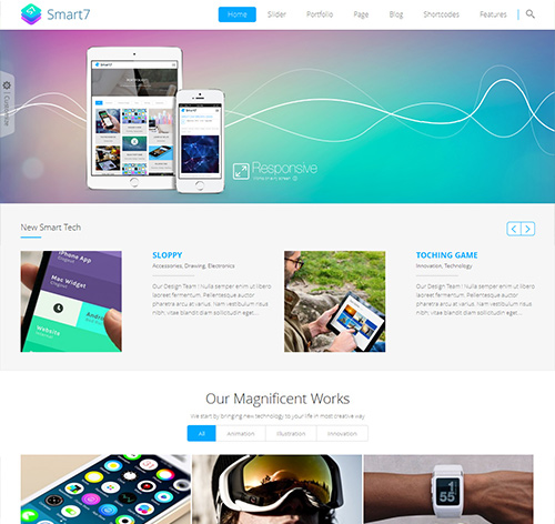 Smart7 - Multi-Purpose Responsive Theme