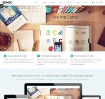 Sonec - Business, Portfolio and Photography Theme