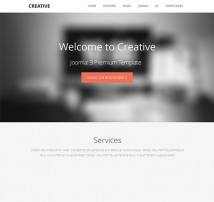 TD Creative - Responsive Joomla Template