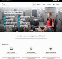 True - Retina Ready Multi Purpose HTML5 Template