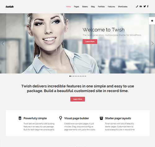 Twish | Responsive Multi-Purpose Theme