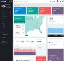 Webarch - Responsive Admin Dashboard Template