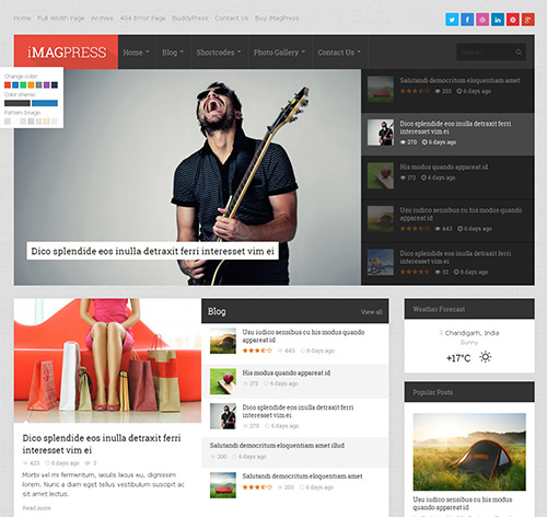 iMagPress - Flat Magazine Theme