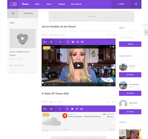 Aruna - Retina Content Sharing, Gag, Meme Theme